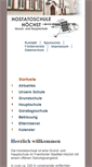 Mobile Screenshot of hostatoschule.de
